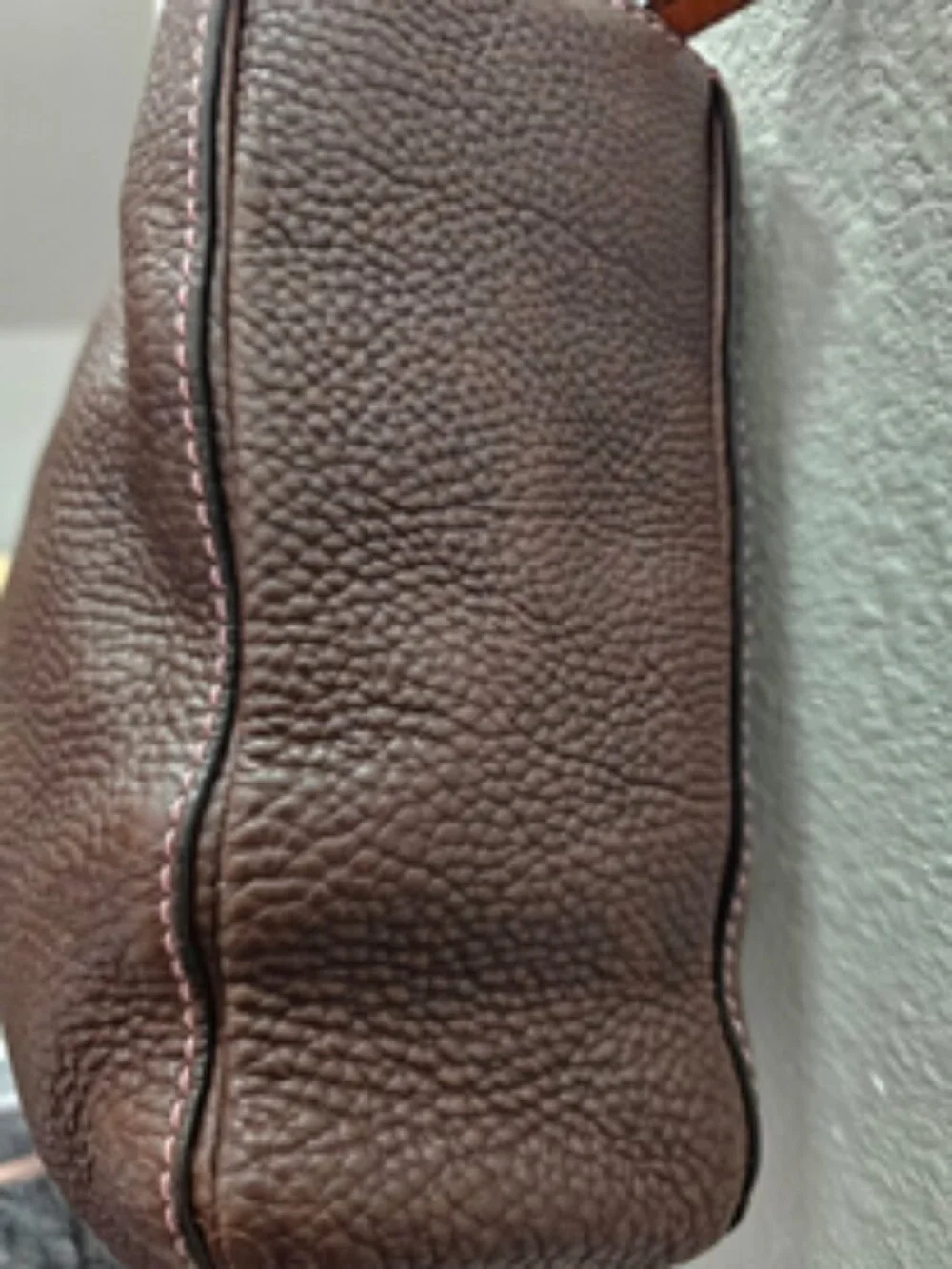 Coach VINTAGE Chelsea Pebbled Leather Tote
